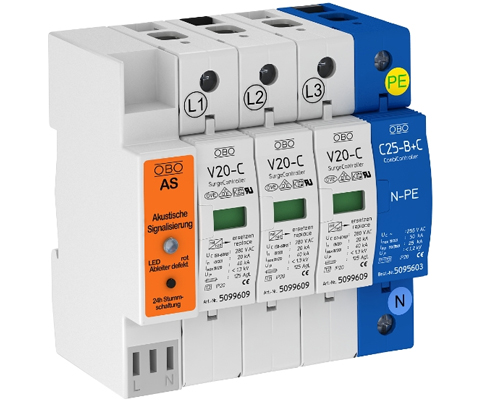 OBO电源防雷器-V20-C3+NPE