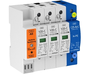 OBO电源防雷器-V20-C3+NPE